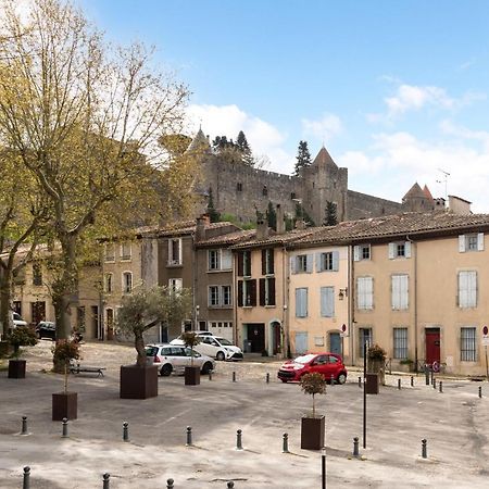Les Gites De Laure - L'Or Blanc, Appartement Avec Vue Sur Le Chateau, Climatisation, Netflix, A 160 M De La Cite Medievale Carcassonne Luaran gambar