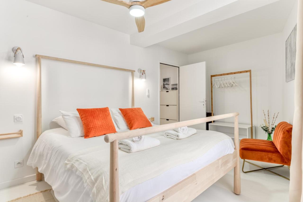 Les Gites De Laure - L'Or Blanc, Appartement Avec Vue Sur Le Chateau, Climatisation, Netflix, A 160 M De La Cite Medievale Carcassonne Luaran gambar