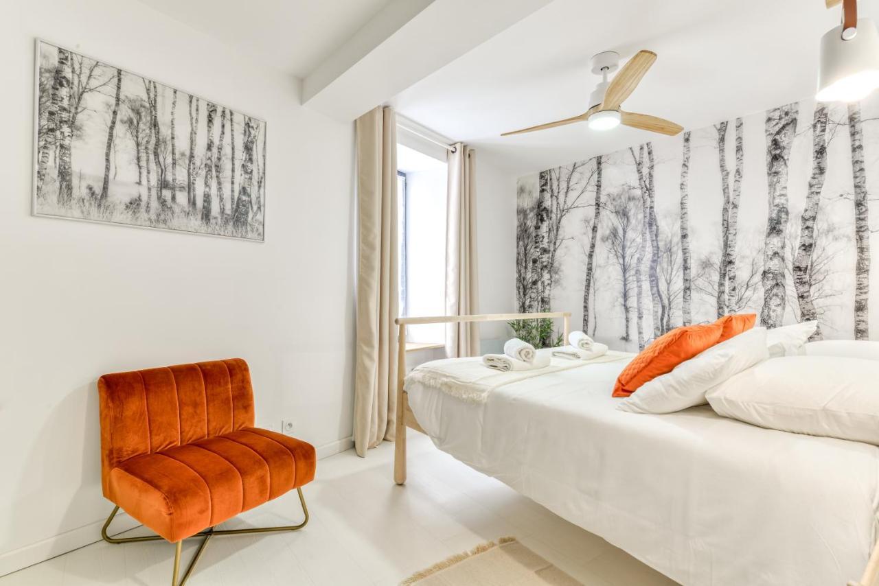 Les Gites De Laure - L'Or Blanc, Appartement Avec Vue Sur Le Chateau, Climatisation, Netflix, A 160 M De La Cite Medievale Carcassonne Luaran gambar