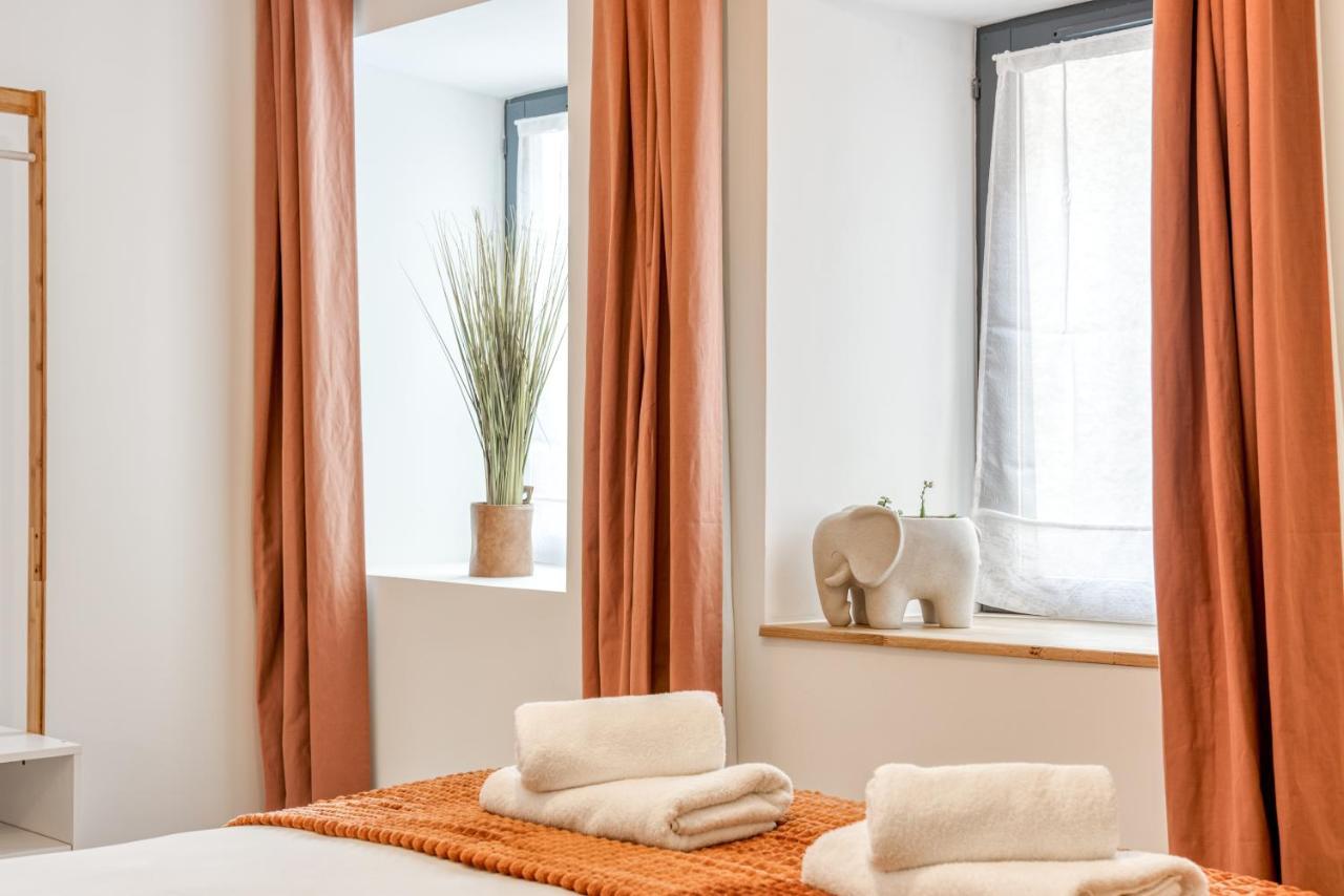 Les Gites De Laure - L'Or Blanc, Appartement Avec Vue Sur Le Chateau, Climatisation, Netflix, A 160 M De La Cite Medievale Carcassonne Luaran gambar