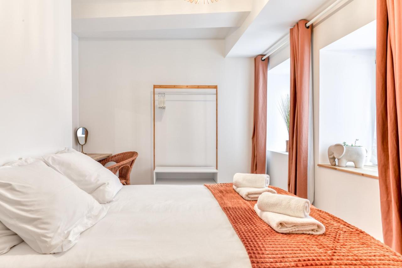 Les Gites De Laure - L'Or Blanc, Appartement Avec Vue Sur Le Chateau, Climatisation, Netflix, A 160 M De La Cite Medievale Carcassonne Luaran gambar