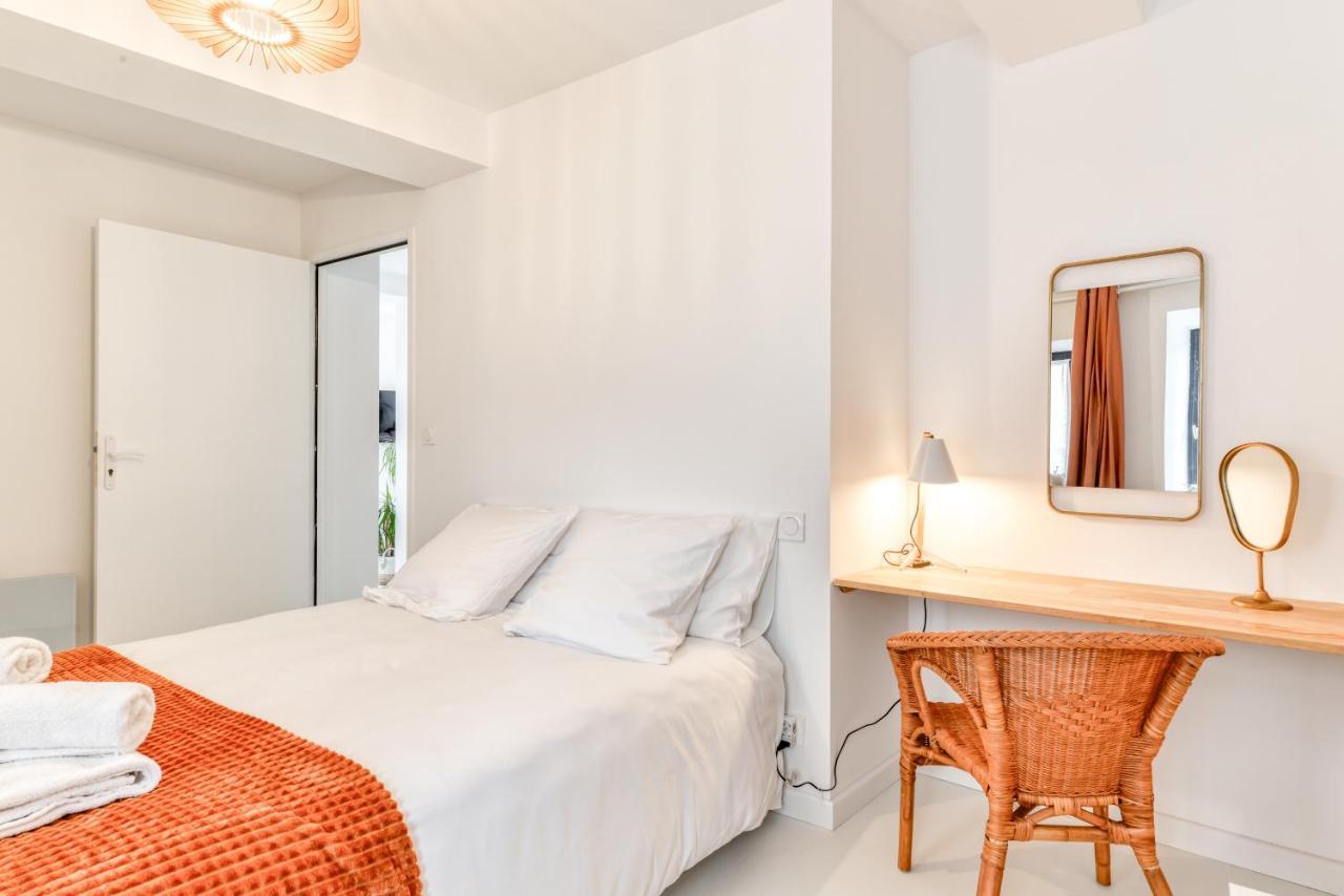 Les Gites De Laure - L'Or Blanc, Appartement Avec Vue Sur Le Chateau, Climatisation, Netflix, A 160 M De La Cite Medievale Carcassonne Luaran gambar